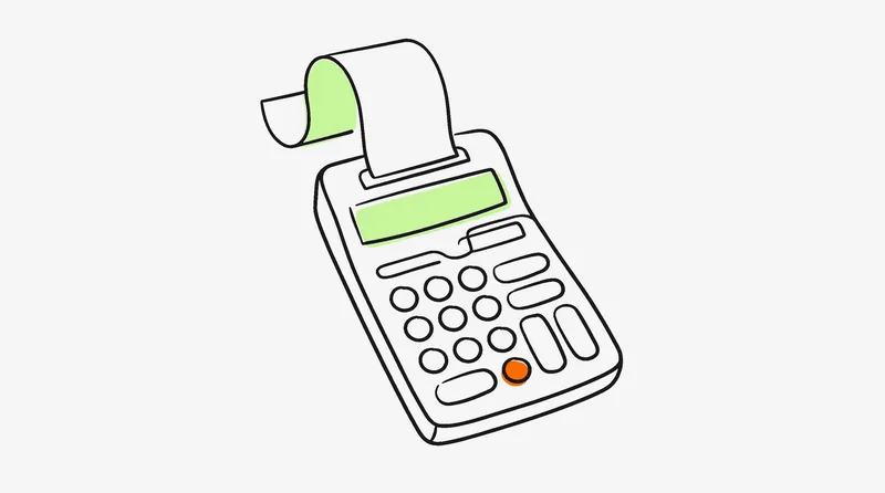 Calculator representing TikTok Shop affiliate unit economics and margin analysis
