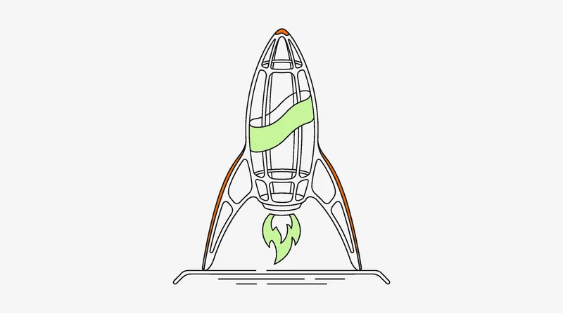Rocket representing affiliate campaign growth with SFN AI intelligence
