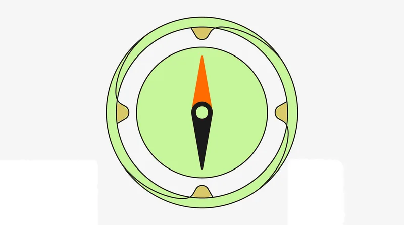 Creator discovery methods — compass illustration representing the four paths to finding TikTok Shop creators