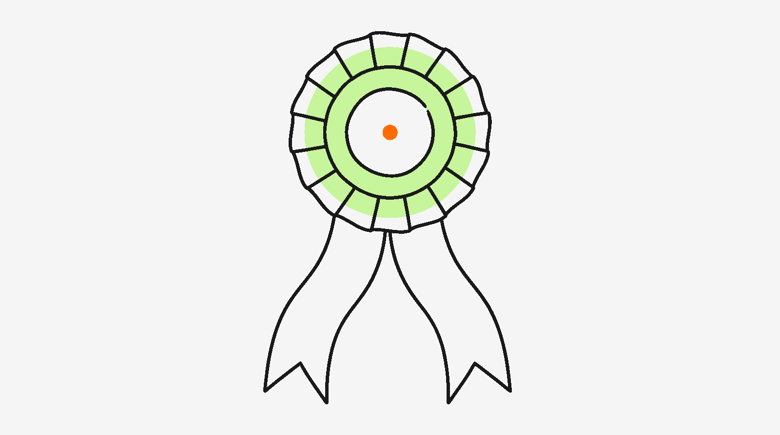 Award ribbon illustration representing FBT performance proof points