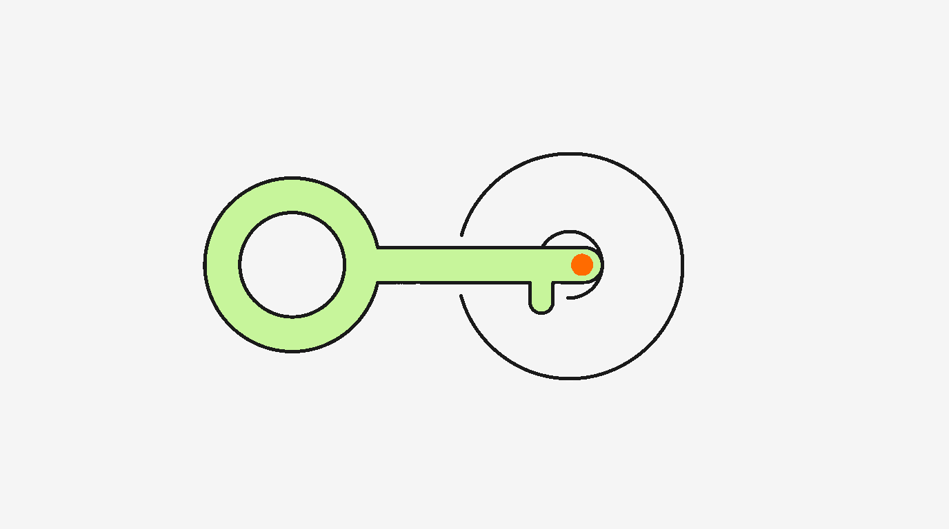 A stylized key sliding into a circular keyhole, representing the entry requirements and category gates that define which sellers get approved into TikTok Shop in 2026.